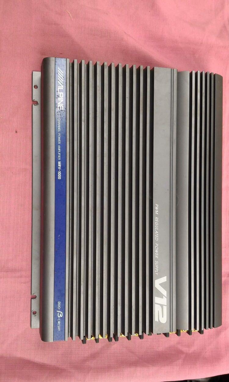 AUTHENTIC Alpine V12 Amplifier, Audio, Soundbars, Speakers & Amplifiers on Carousell