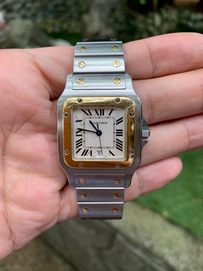 Authentic Cartier Santos Galbee Watch Luxury Watches On Carousell