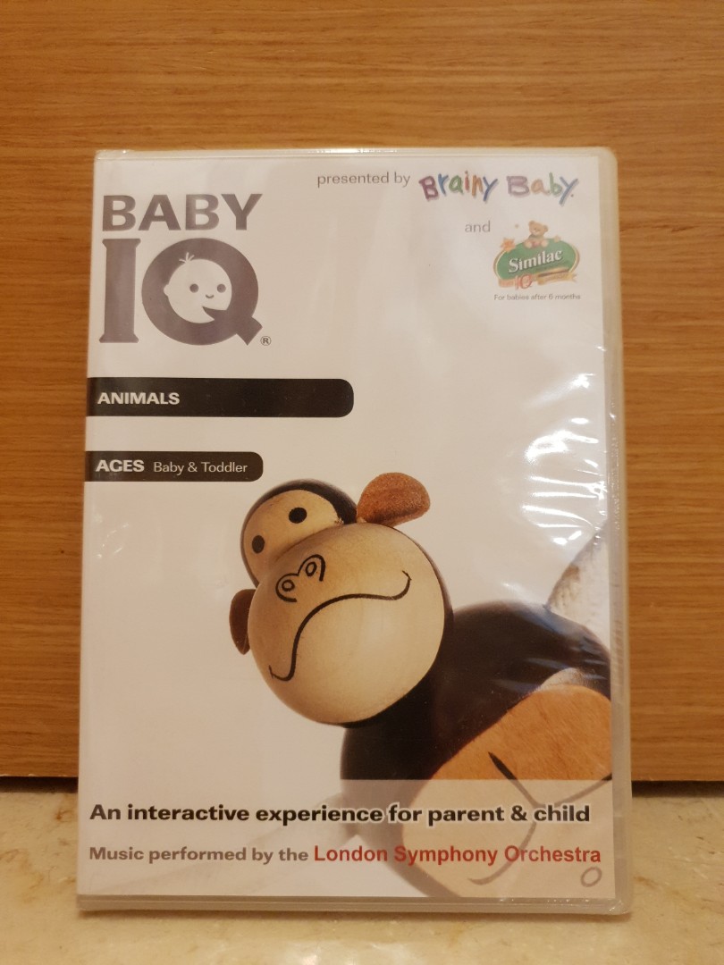 Baby IQ (DVD) Animals, Babies & Kids, Infant Playtime on Carousell