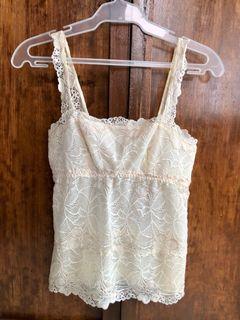 Banana Republic lacy sexy top