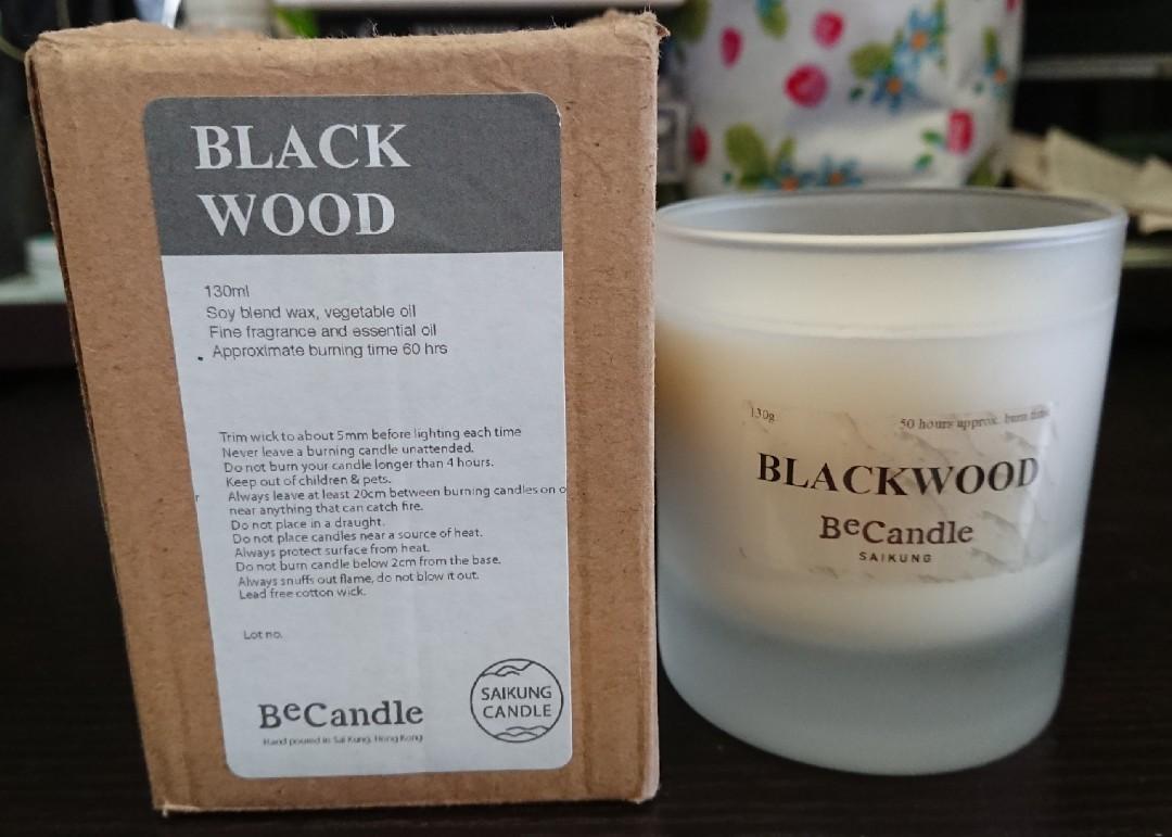 blackwood soy candles