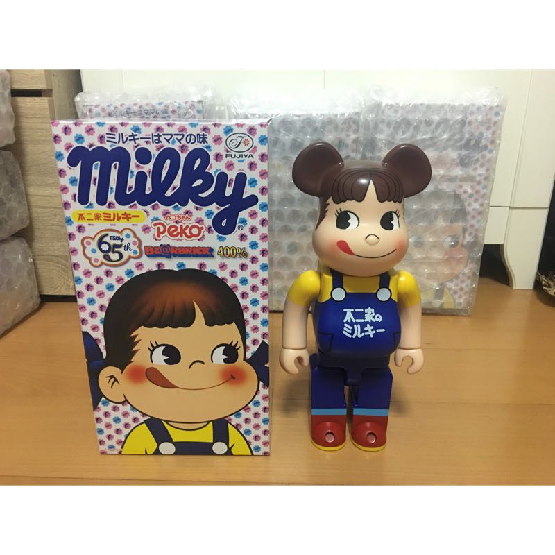 Be@rbrick 400% 不二家milky 奶妹peko 65th 65周年版牛奶妹, 興趣及