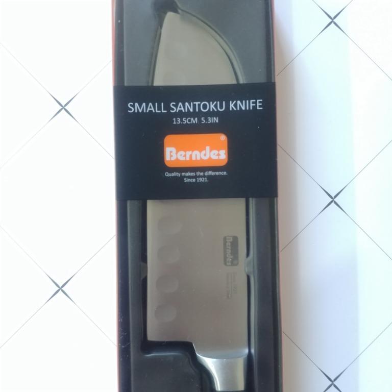 Berndes Knives 17cm Large Santoku, 19.5cm Cook's Knife, 13.5cm Small