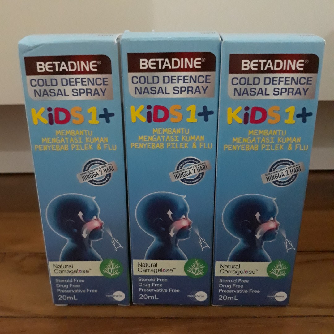 Betadine Cold Defence Nasal Spray, Babies & Kids, Nursing & Feeding