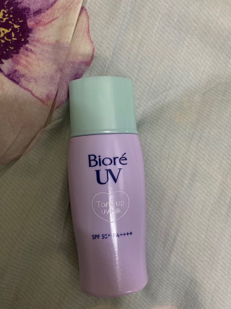 biore sunscreen purple