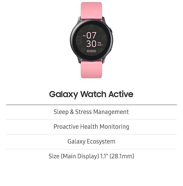 Galaxy watch active blackpink 2025