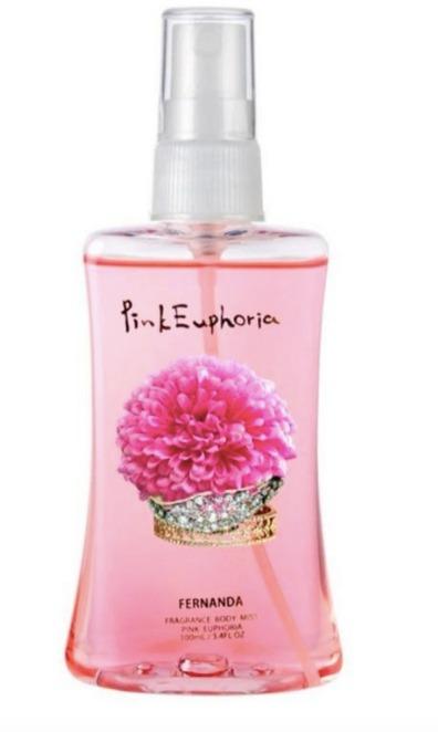 Bn Fernanda Pink Euphoria Amelia Swell Fragrance Body Mist 100ml Health Beauty Bath Body On Carousell
