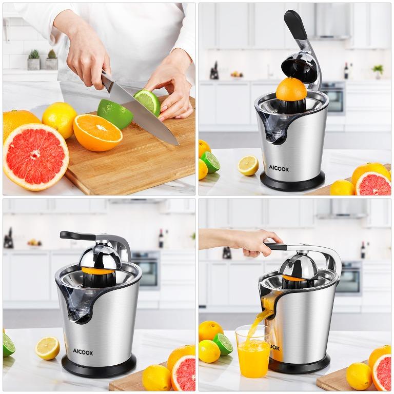 [BNIB] AICOK (GS403Y) Electric Citrus Orange Juicer 160W Stainless