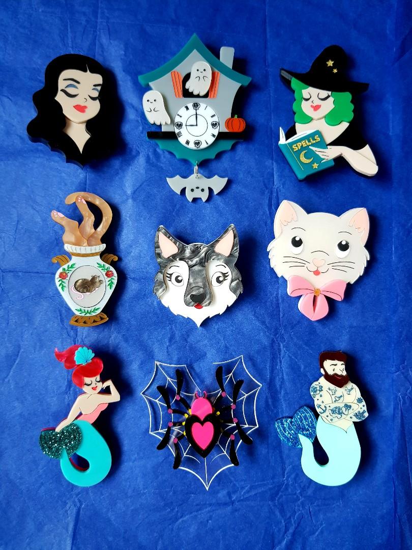 Kitschy deals kittens brooches