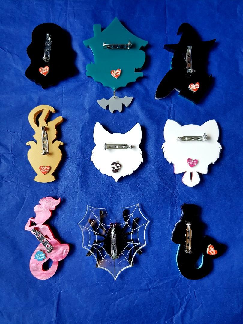 Kitschy sales kittens brooches