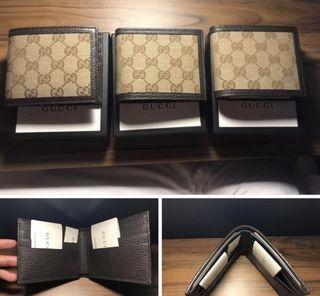 Brand New Gucci Mens Bifold Wallet from EUROPE