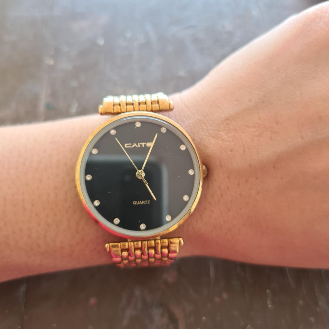 Caite watch gold price clearance