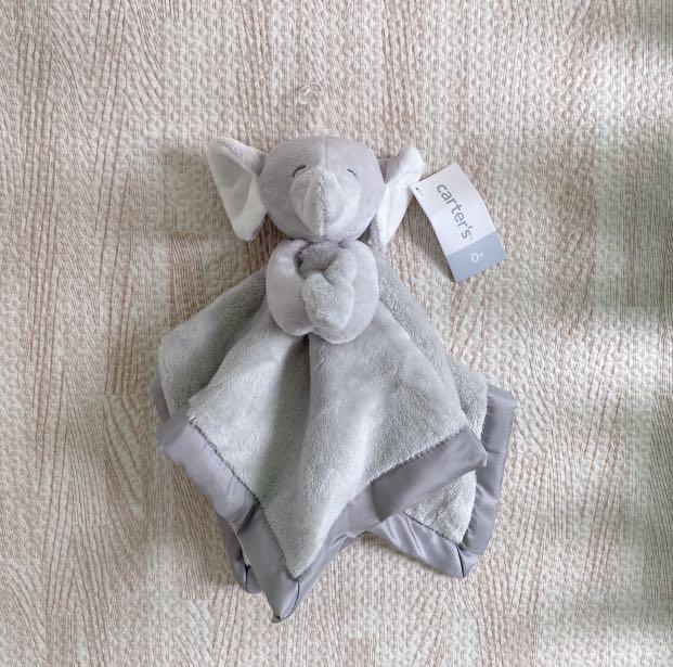 carter's elephant security blanket