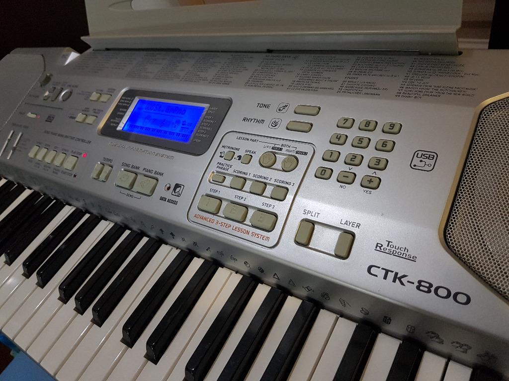 Casio 2025 800 keyboard