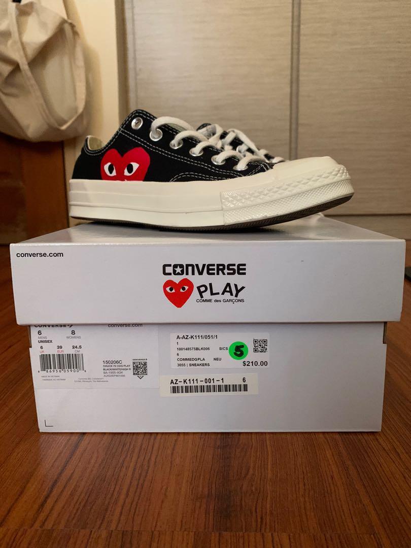Cdg converse uk 6 store