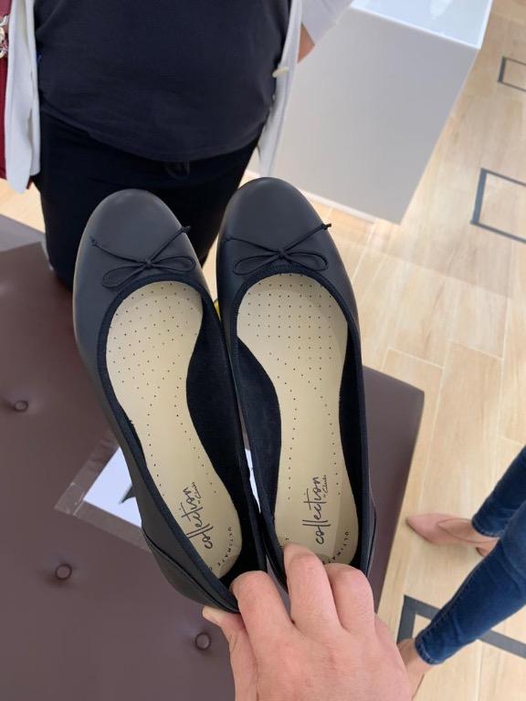 Clarks couture bloom black clearance