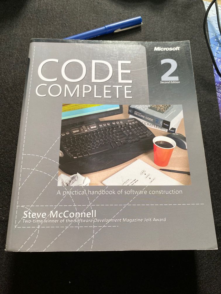 Code Complete 2 Books Stationery Textbooks Professional Studies On Carousell