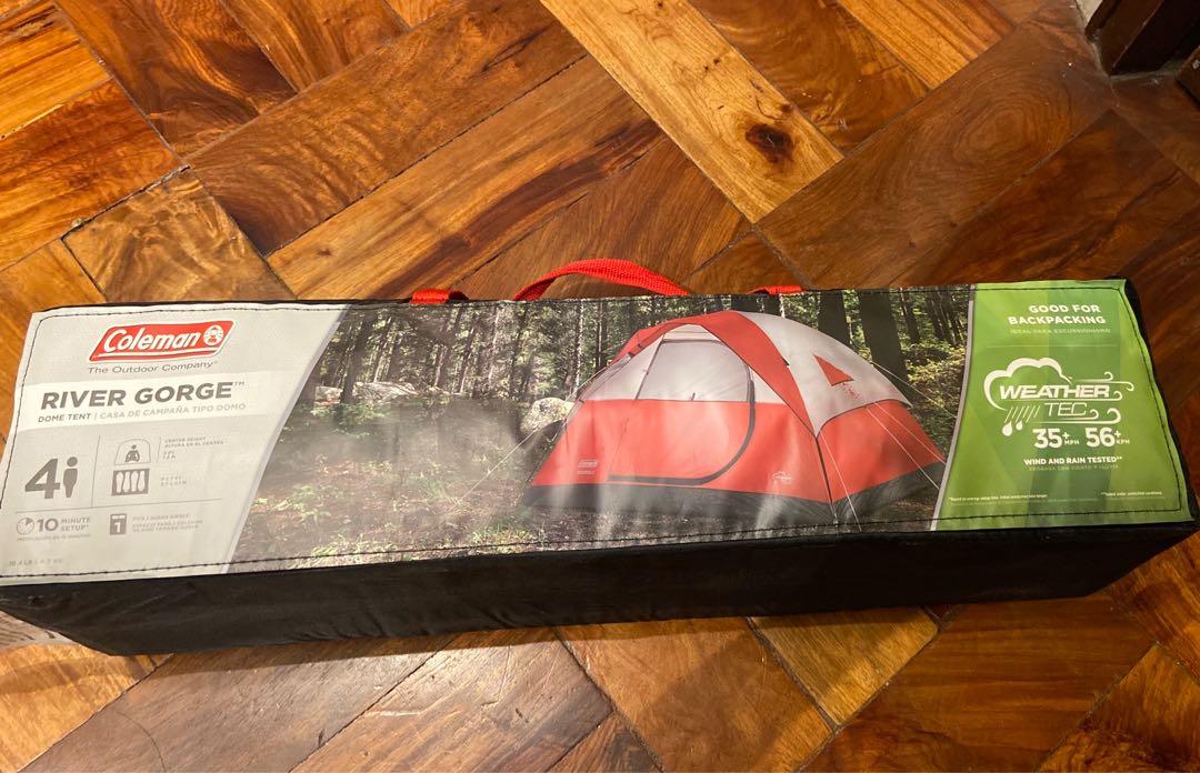 Coleman river gorge deals 6 person dome tent