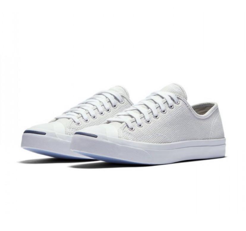 Unisex converse jack purcell low top woven deals textile casual shoes