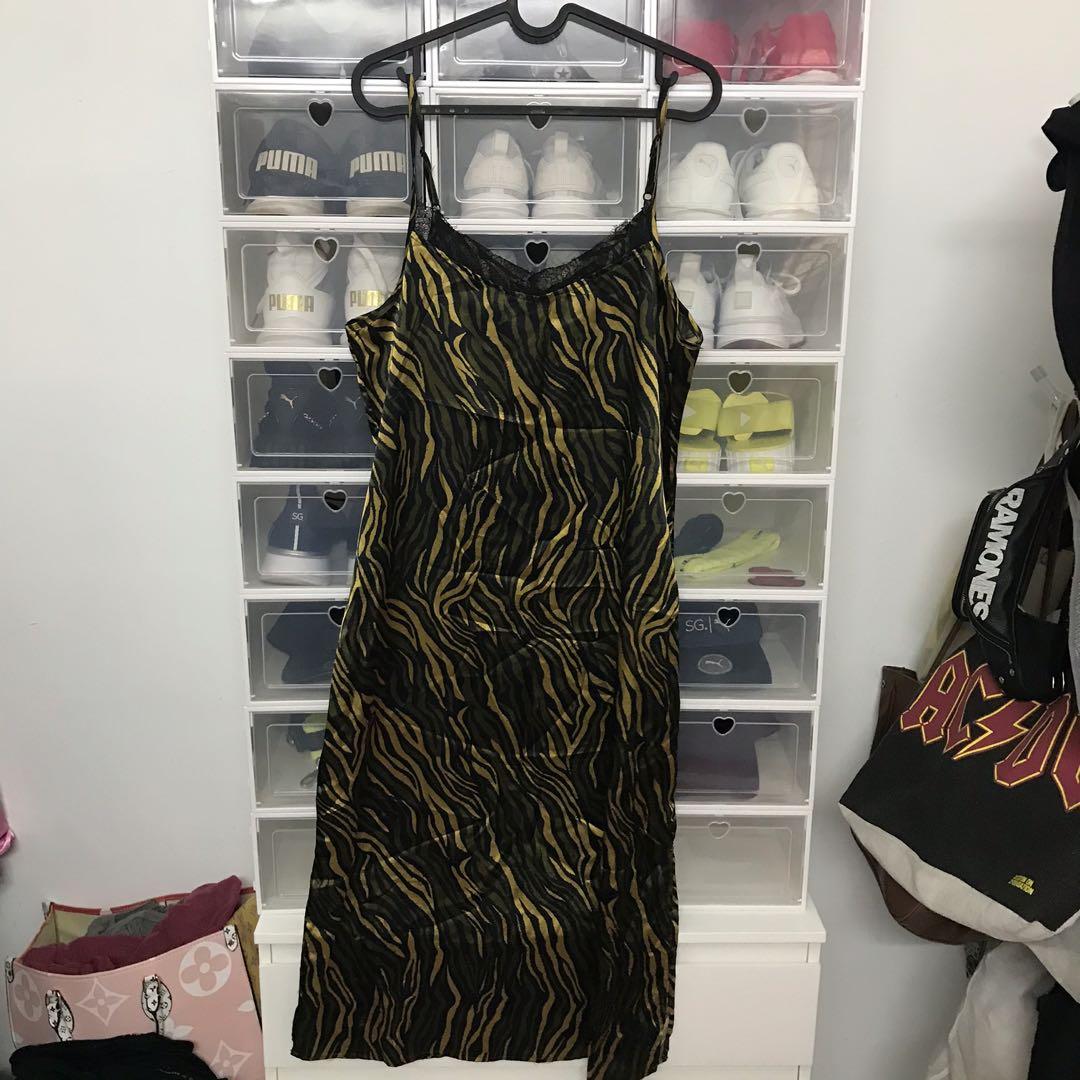 cotton on leopard dress