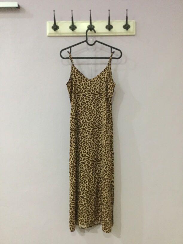 Cotton on clearance leopard print dress
