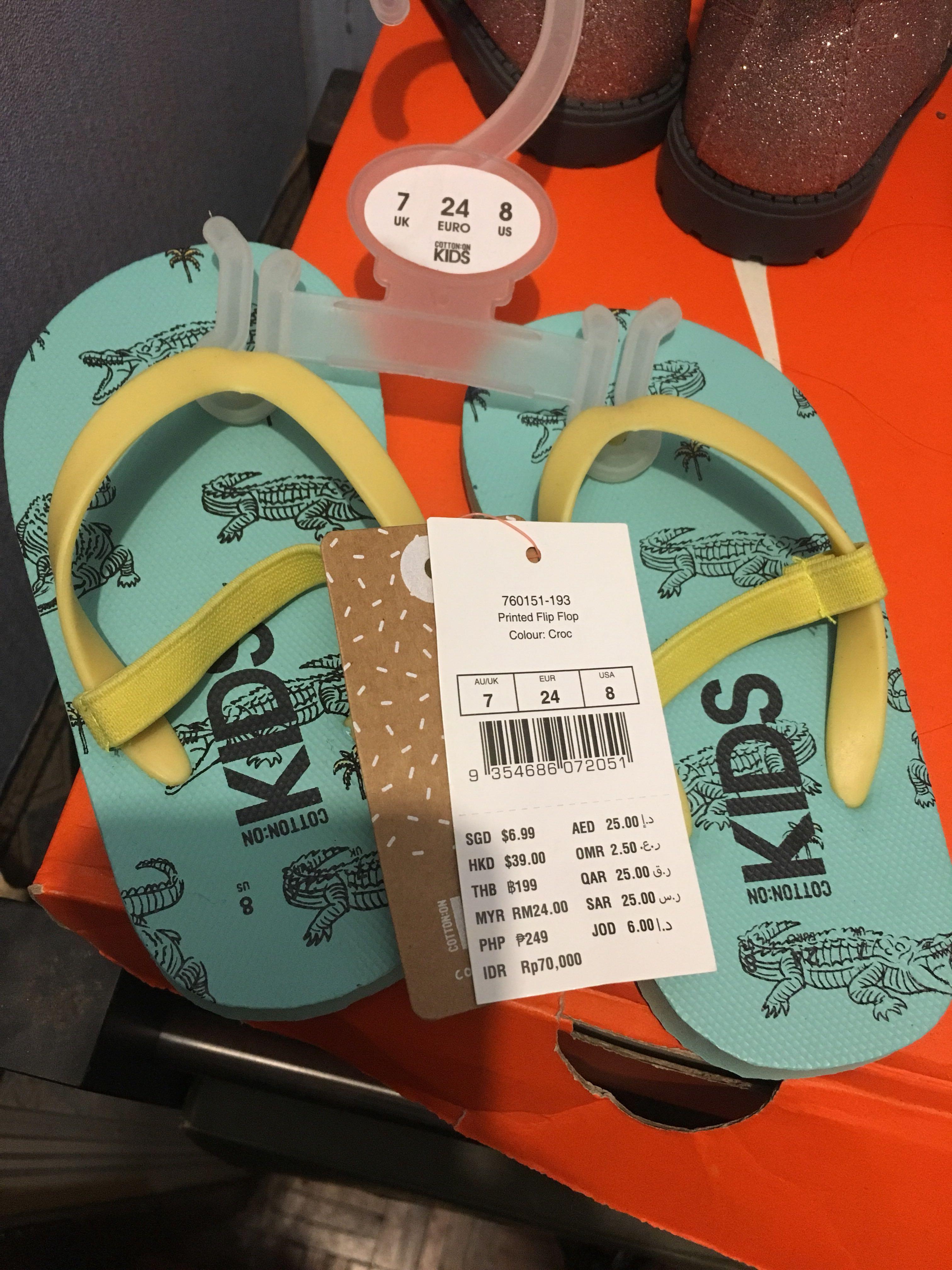 cotton on kids slippers