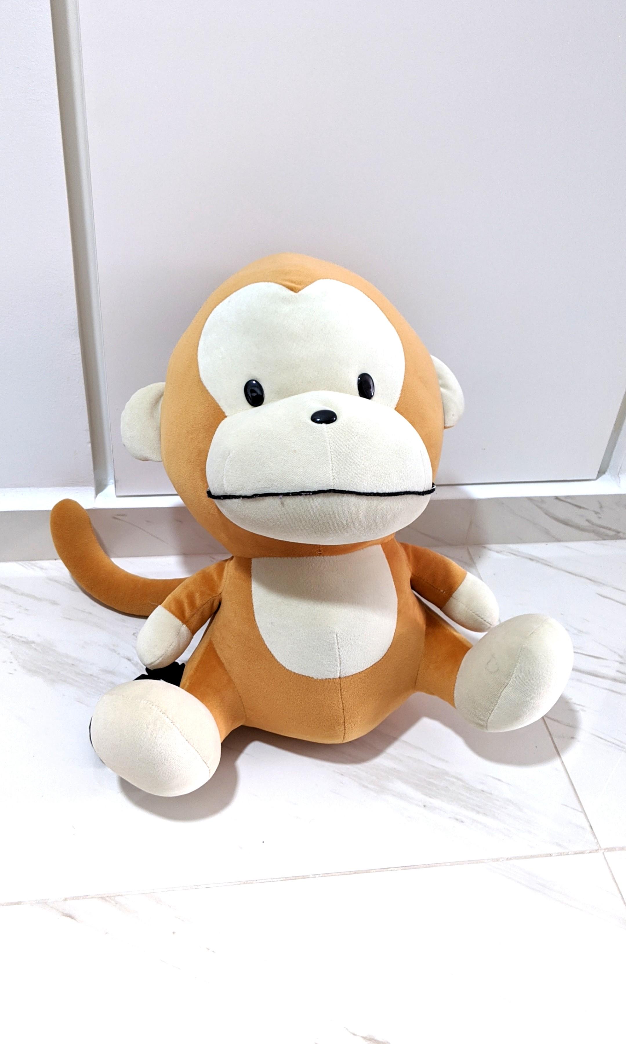 monkey plushie