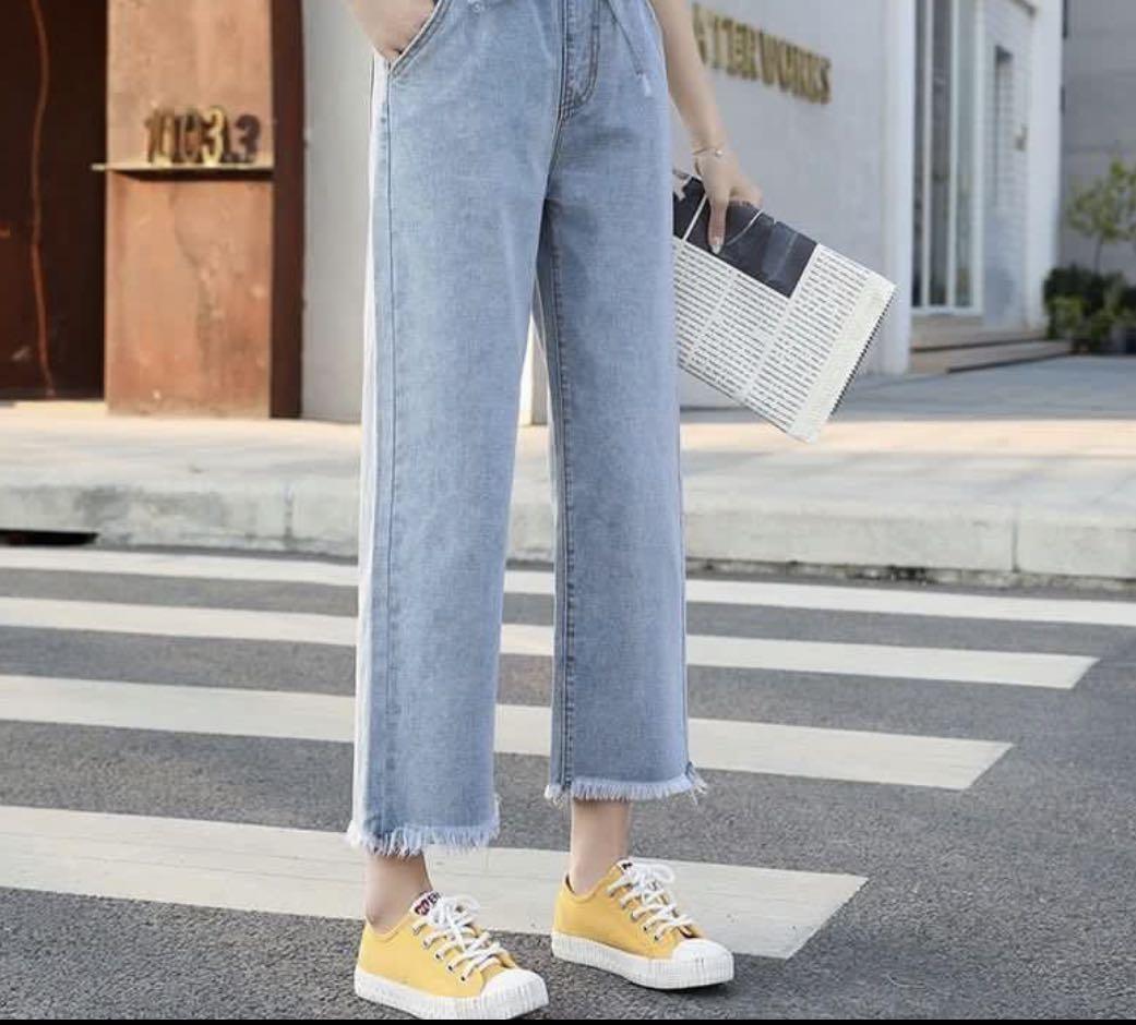 Denim Culottes Women S Fashion Clothes Pants Jeans Shorts On Carousell