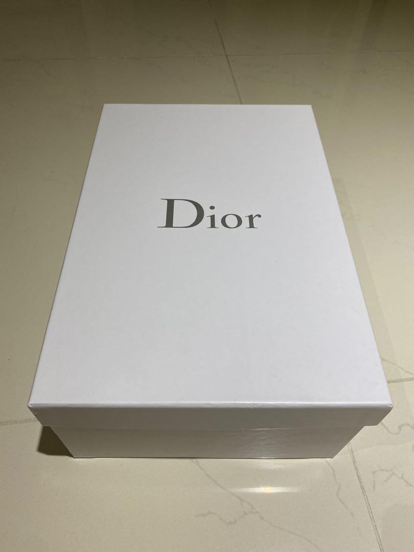 Dior shoe box with paper bag, Luxury 
