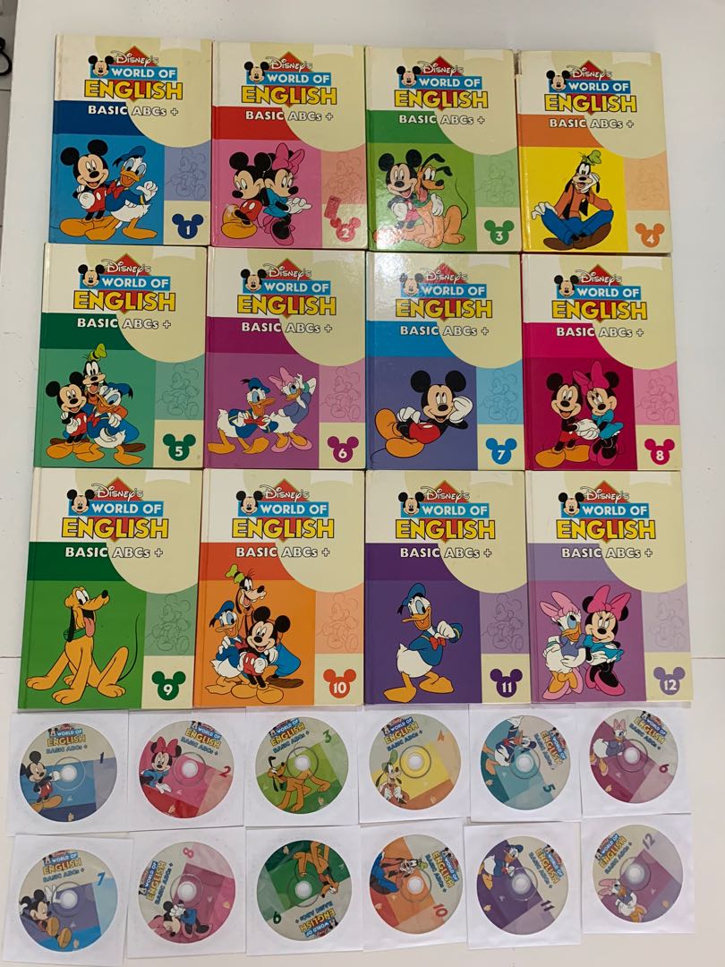 Disney's World of English Basic ABCs+, 興趣及遊戲, 書本& 文具