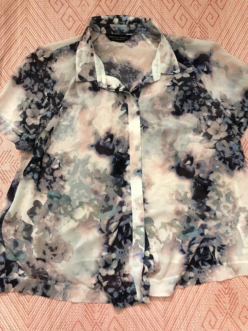 dorothy perkins dressy tops