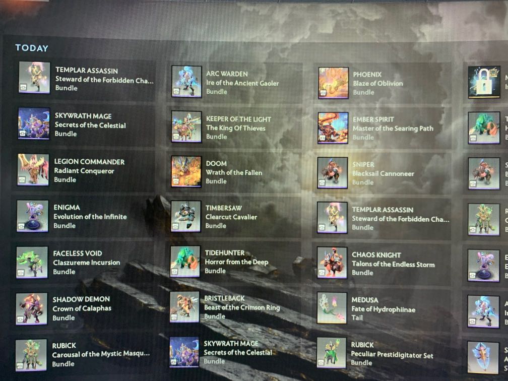 Dota 2 TI 10 collectors cache 2 + Radiant conqueror , Video Gaming ...