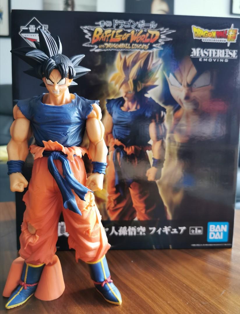 Estátua Bandai Masterlise Emoving Dragon Ball Super - Son Goku