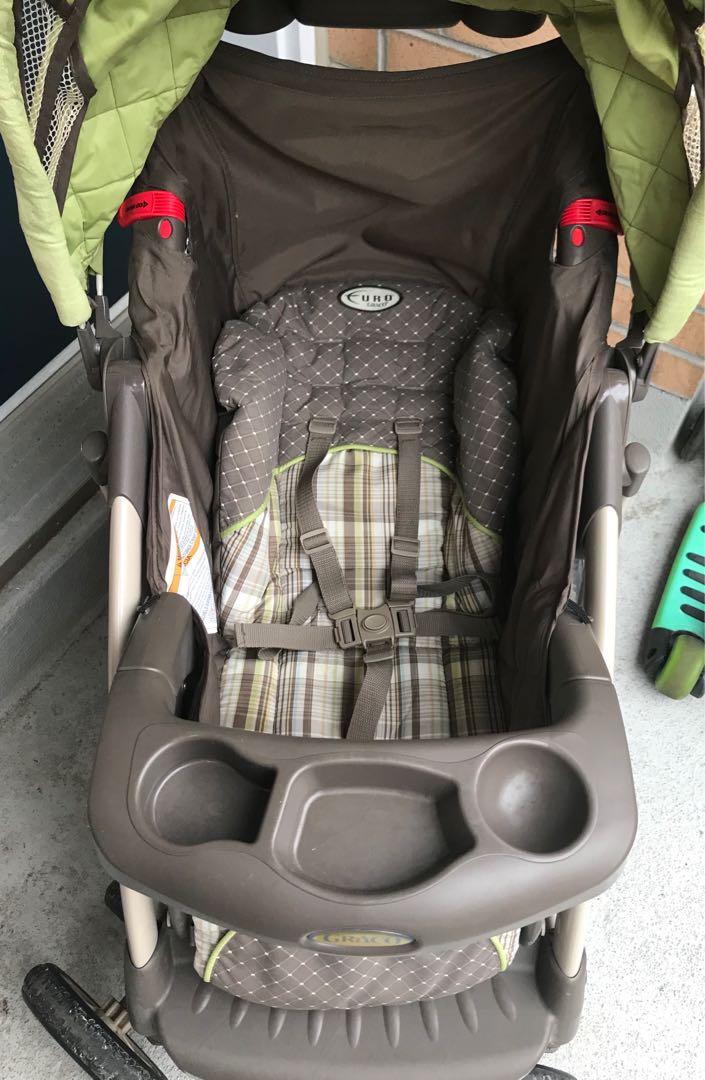 EUC Euro Graco stroller Babies Kids Prams Strollers on Carousell