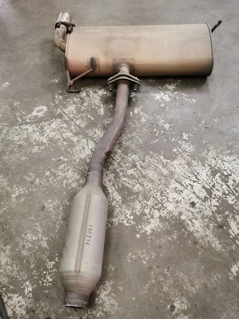 Exhaust Muffler Proton Inspira 2 0 Lancer Auto Accessories On Carousell