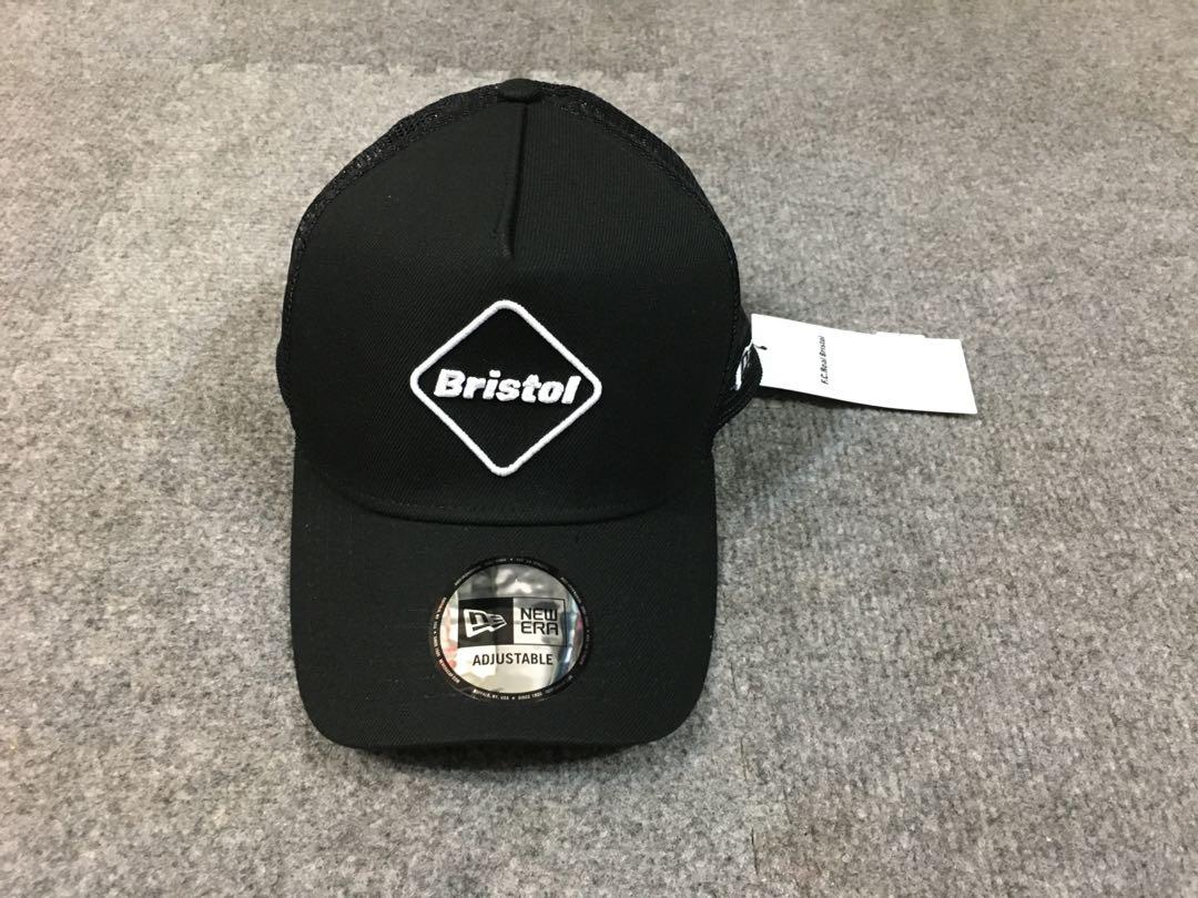 FCRB x NEW ERA EMBLEM LOGO MESH CAP, 男裝, 手錶及配件, 棒球帽、帽