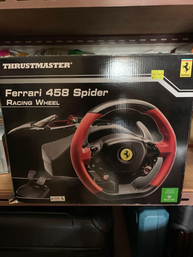 thrustmaster ferrari 458 spider compatible games