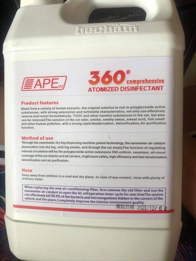 Fog machine disinfectant, Beauty & Personal Care, Sanitizers ...