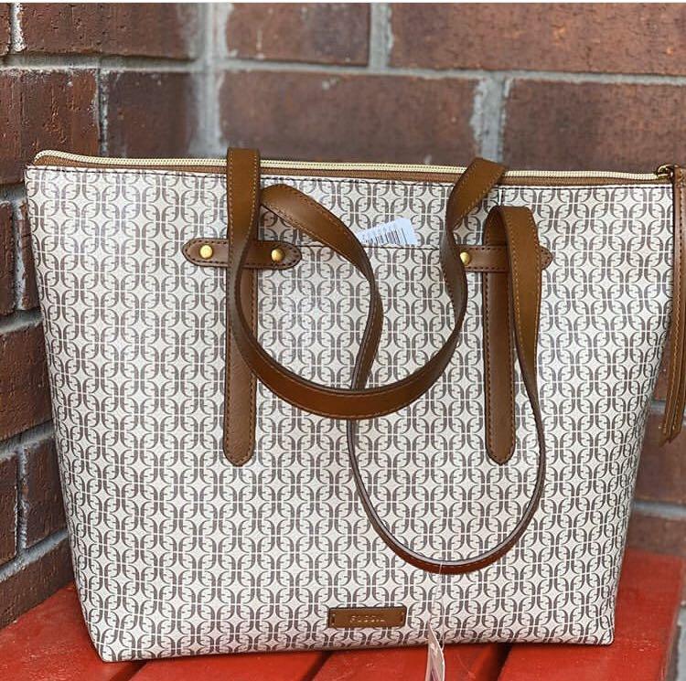 Fossil felicity 2025 tote butterfly