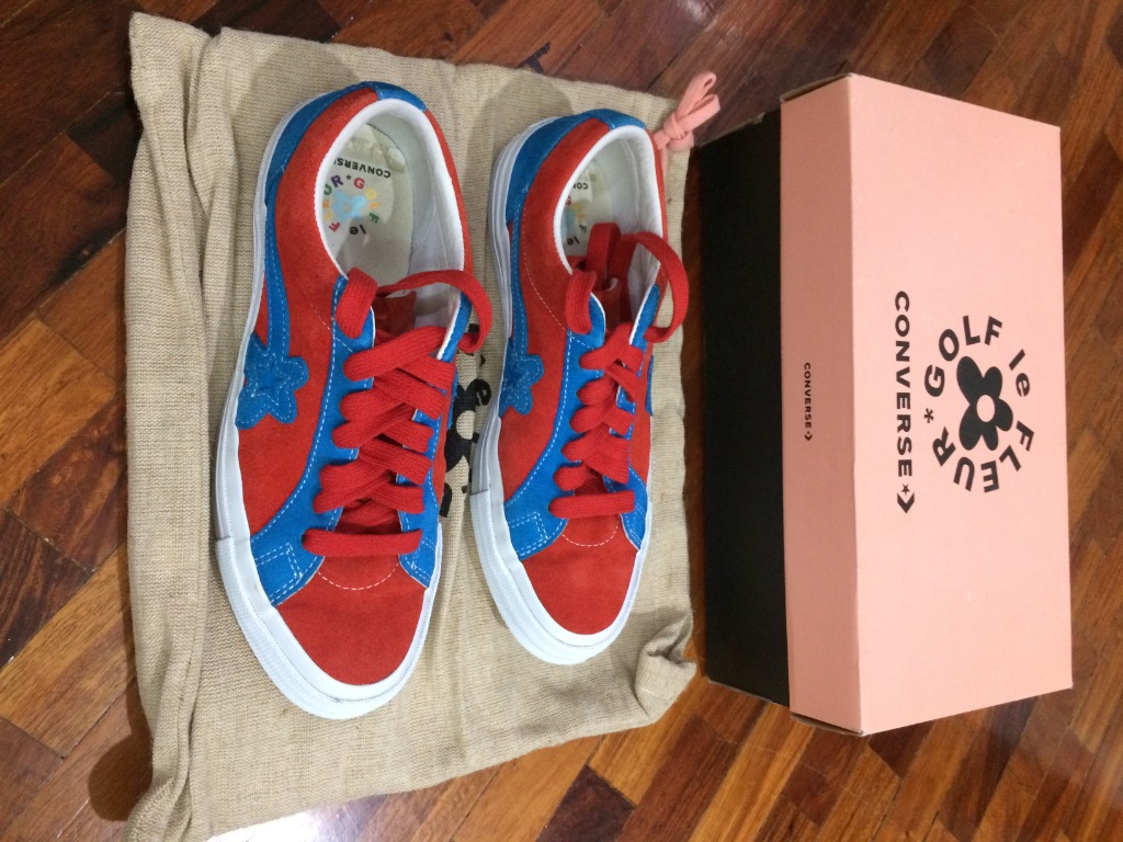Golf Le Fleur Red Blue One Star Men s Fashion Footwear