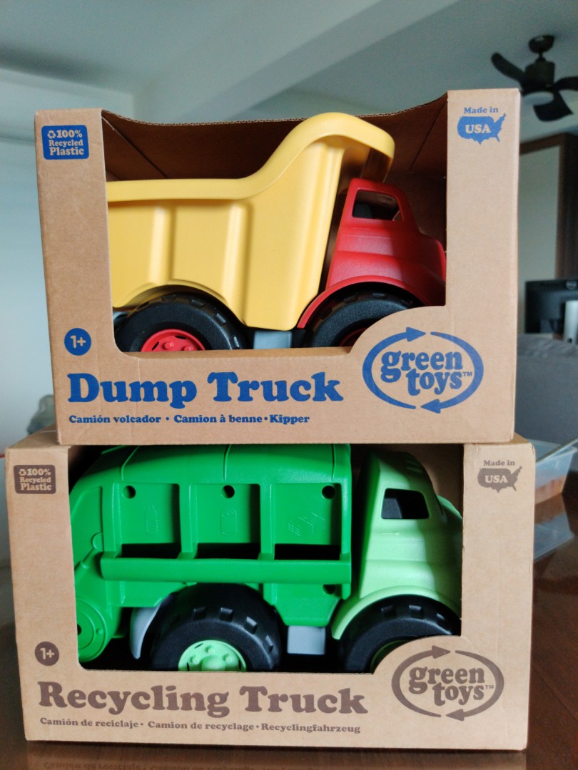 green toys recycle truck