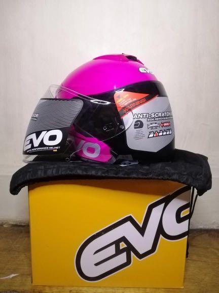 Half face helmet evo top