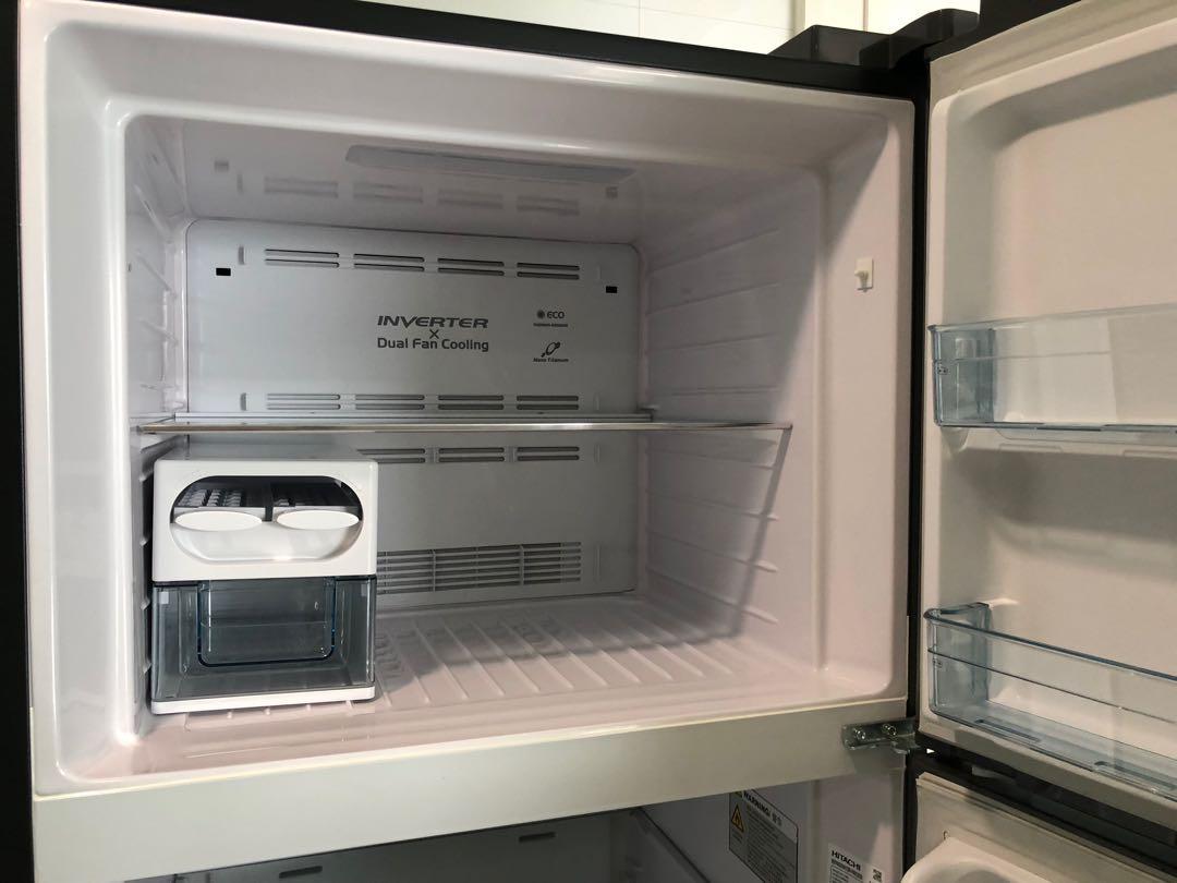 hitachi big2 550l inverter fridge tv home appliances kitchen appliances refrigerators freezers on carousell