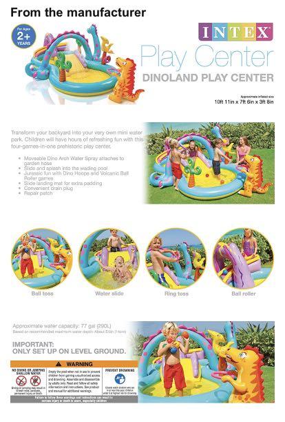 INTEX 57155 - PLAY CENTER GIUNGLA 216X188X124 CM I.2