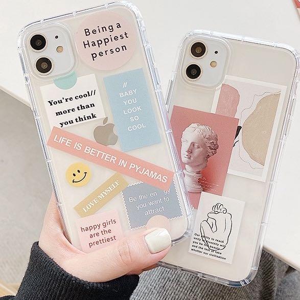 Iphone Aesthetic Case Mobile Phones Gadgets Mobile Gadget Accessories Cases Sleeves On Carousell