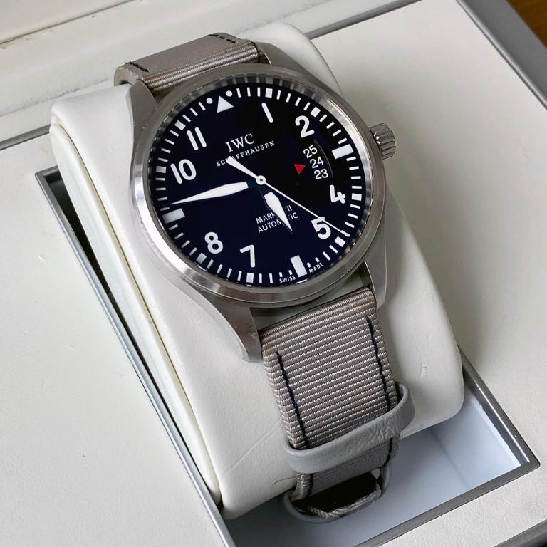 IWC PILOT S WATCH MARK XVII incl. clasp Mobile Phones Gadgets Wearables Smart Watches on Carousell