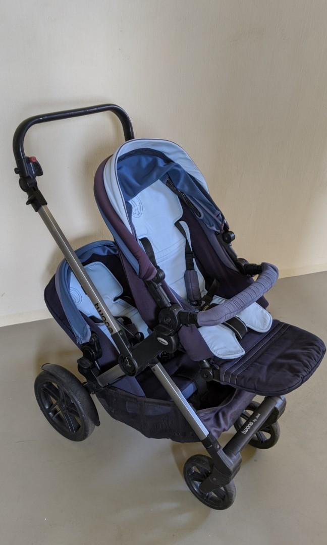 Jane twone double pram hot sale