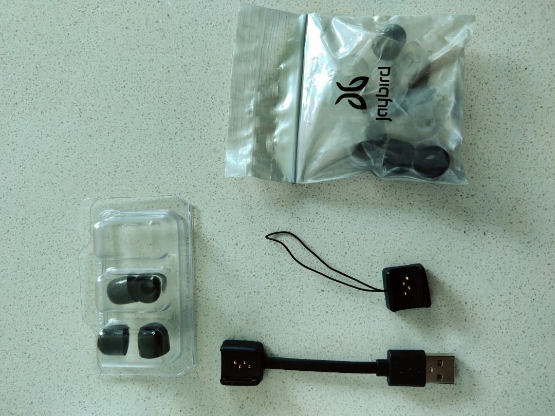 Jaybird X4 with extra charging clips and comply tips, Audio, Portable