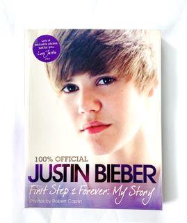 Justin Bieber Books Merch & Memorabilia