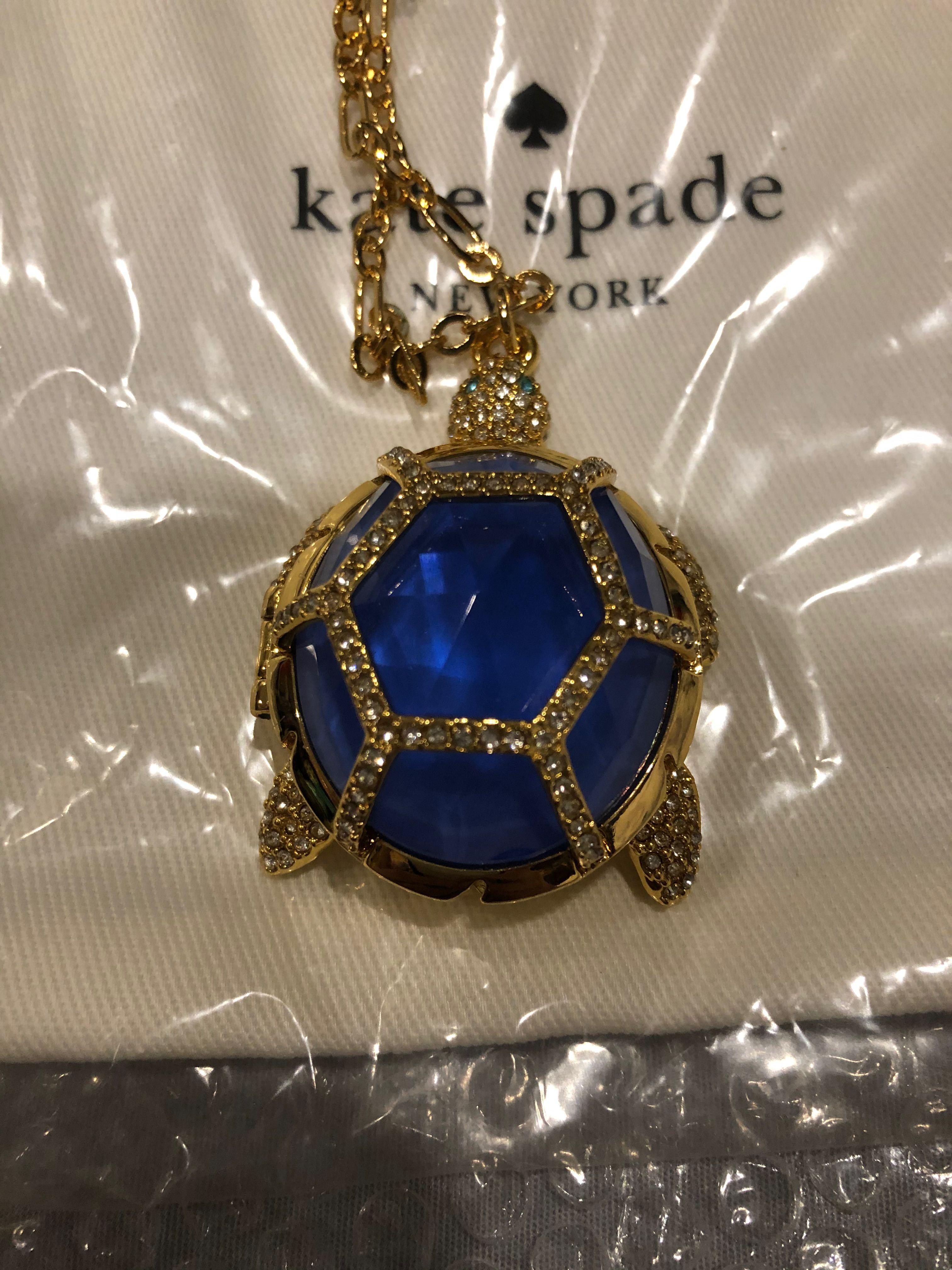 Kate spade turtle best sale necklace